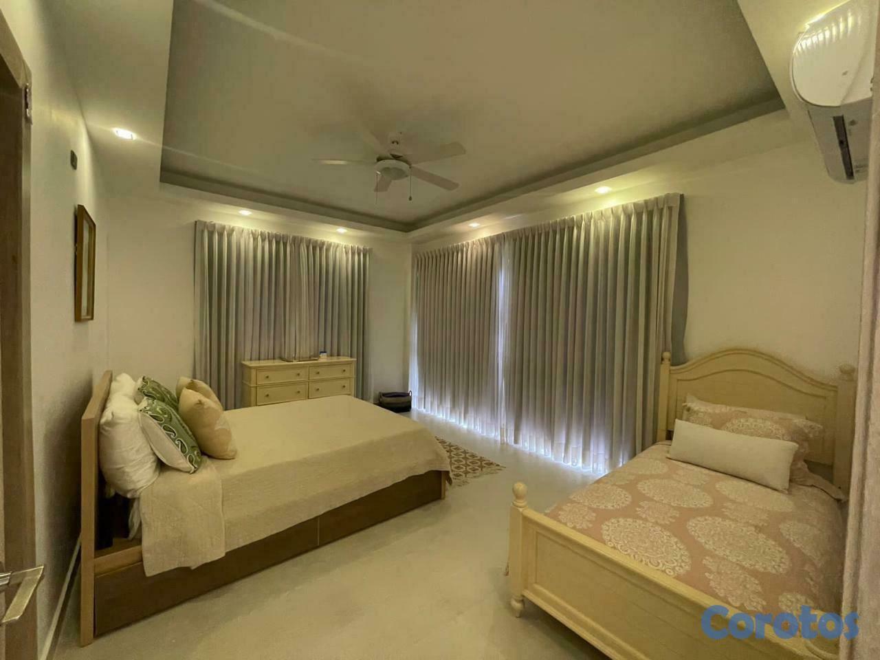 casas vacacionales y villas - Villa en venta a pocos minutos de la ciudad totalmente Amueblada- Lomas Lindas 9