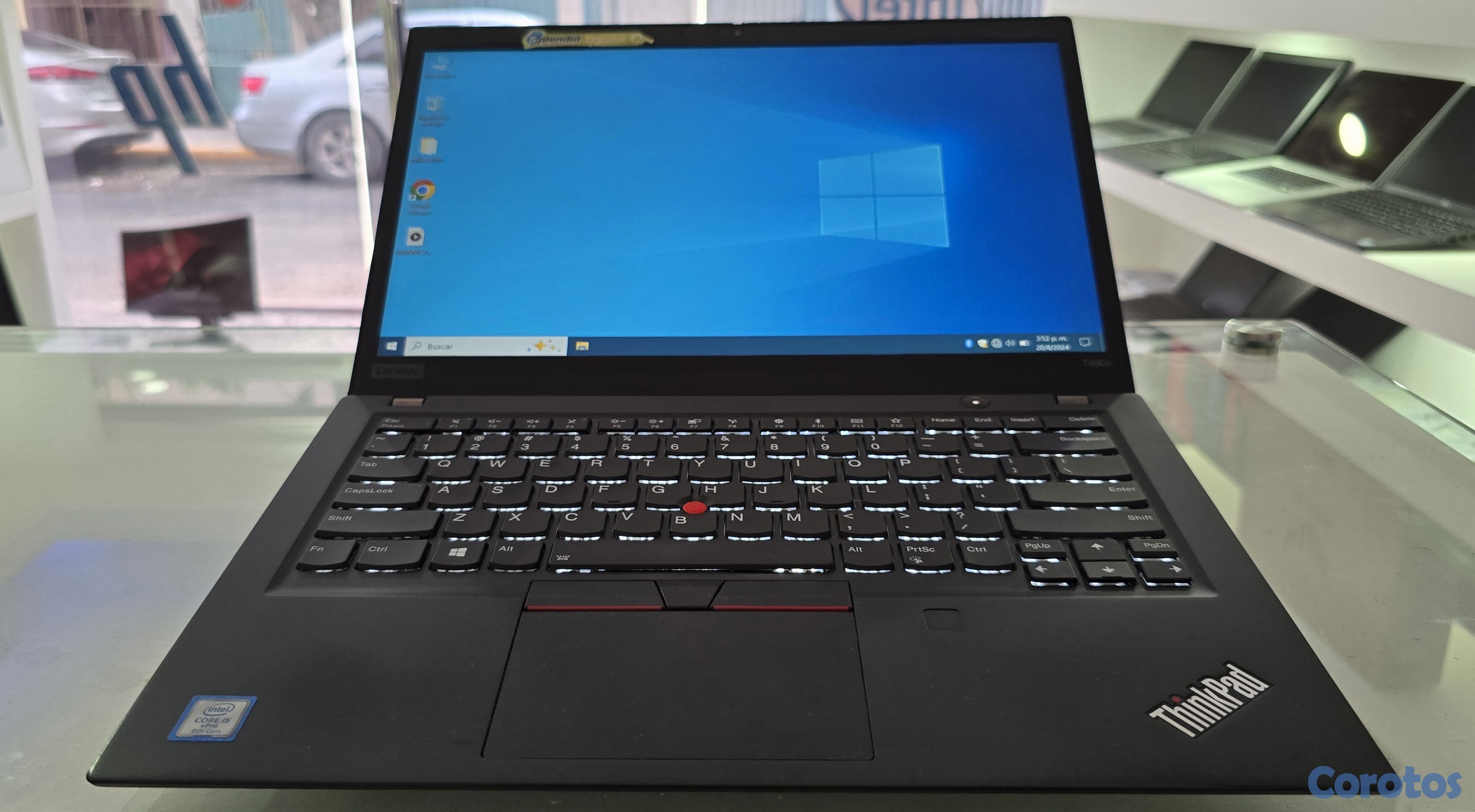computadoras y laptops - lenovo T490s 14 Pulg Core i5 8va Gen Ram 8gb ddr4 Disco 512gb Solido Full 2