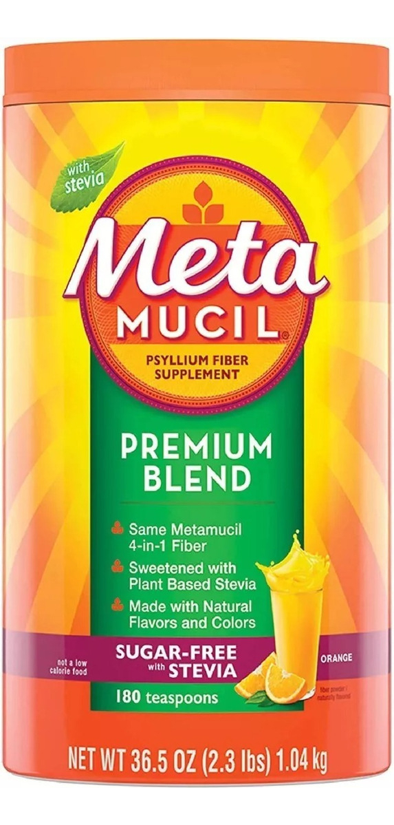 Salud y Equipamiento Médico - Metamucil Fibra Psyllium 36 Onz. 1