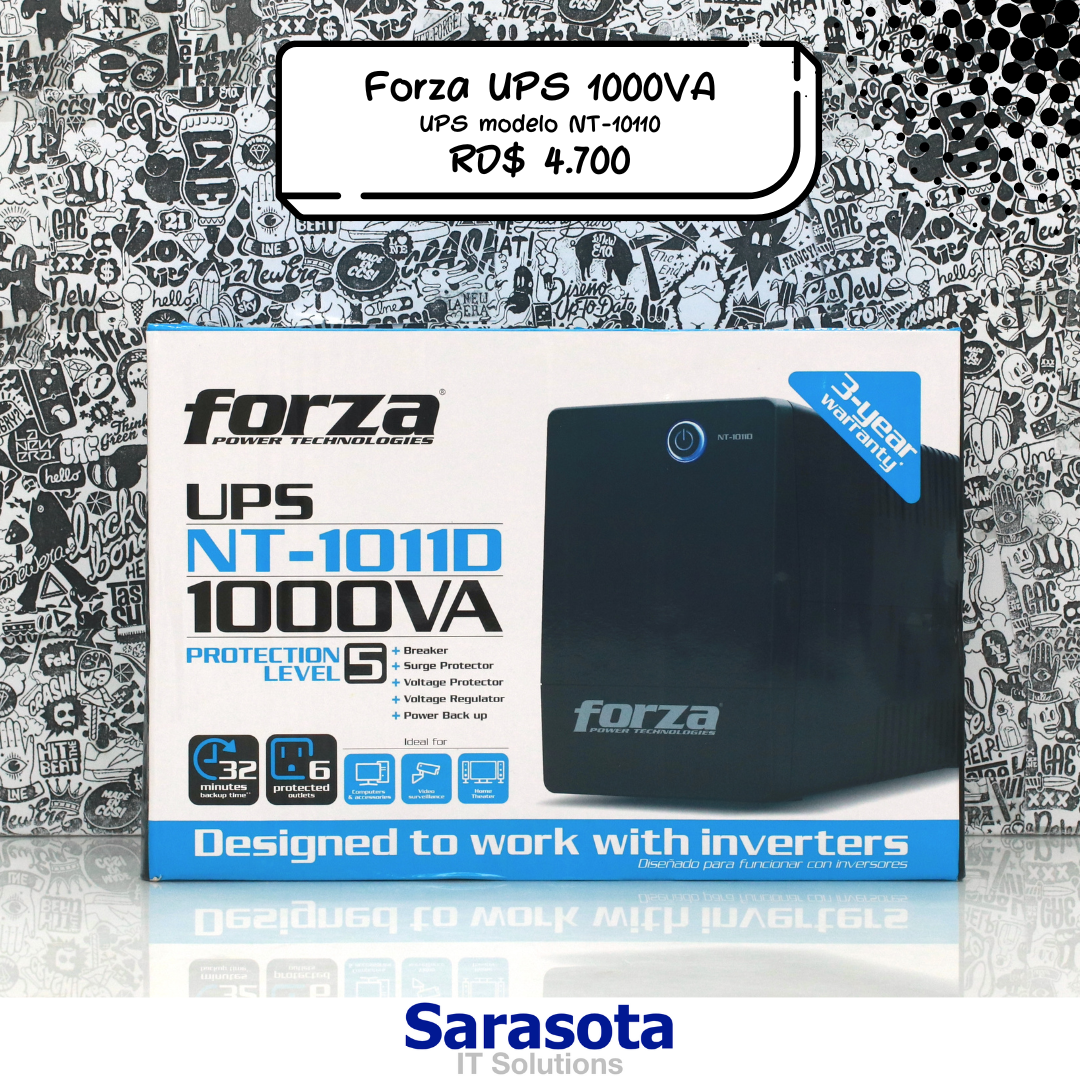 accesorios para electronica - Forza UPS de 1000VA NT-10110 0