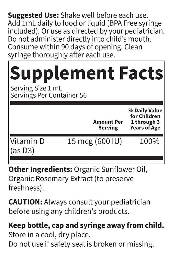 Salud y Equipamiento Médico - Vitamina D3 600iu Garden Of Lif - Ml A - Ml A $3876 2