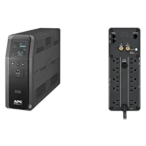 computadoras y laptops - UPS APC BR1000 BACK-UPS PRO, 1.0KVA (1000 VA), 600 WATTS, INPUT 120V / OUTPUT 12 0
