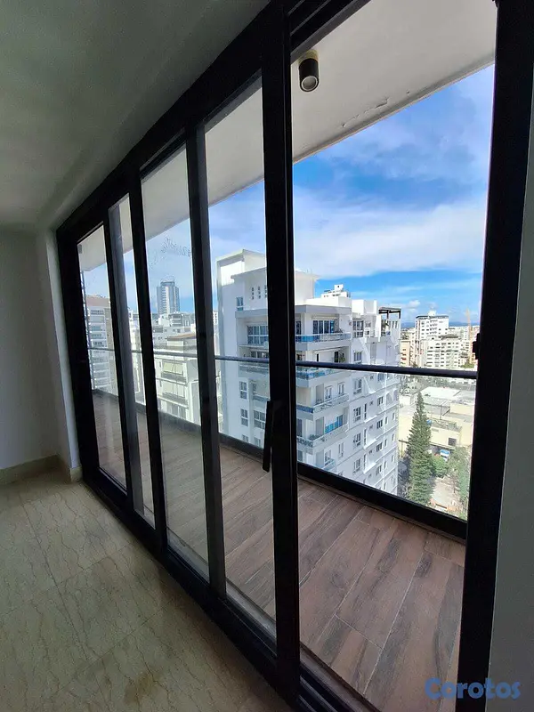 apartamentos - ¡Apartamento Nuevo en Renta en Naco – Piso Alto y  3