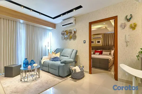 apartamentos - Apartamento 1Hab Totalmente Amueblado en Gazcue  5