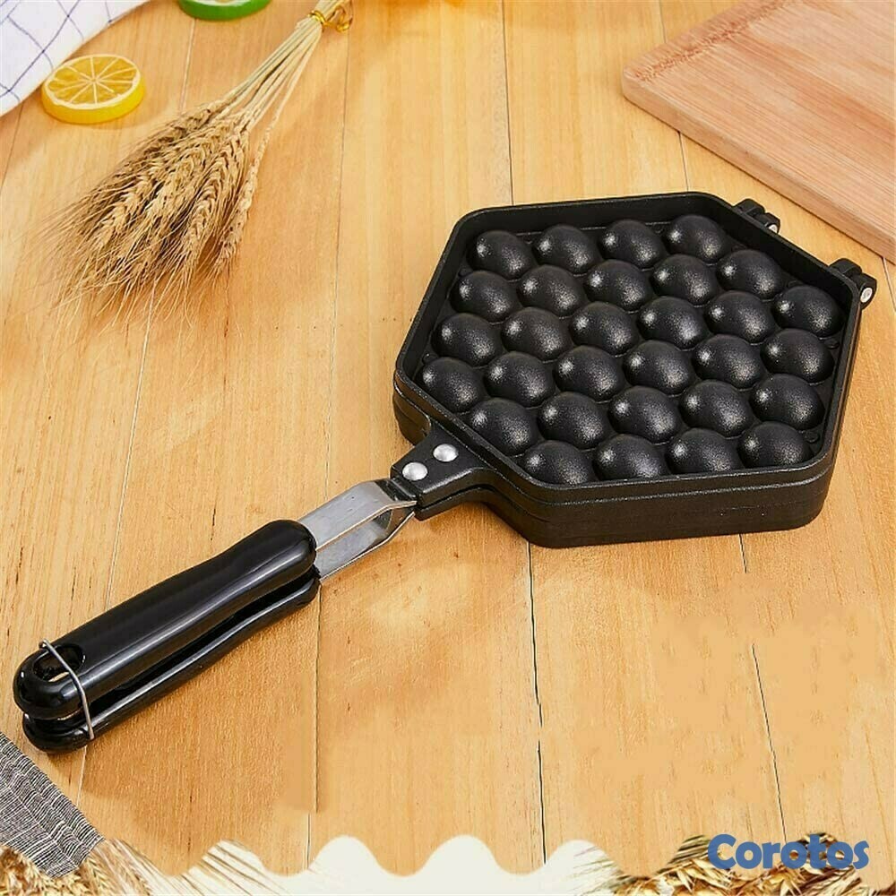 cocina - Sartén para burbujas de huevo,  ideal para waffles. 5