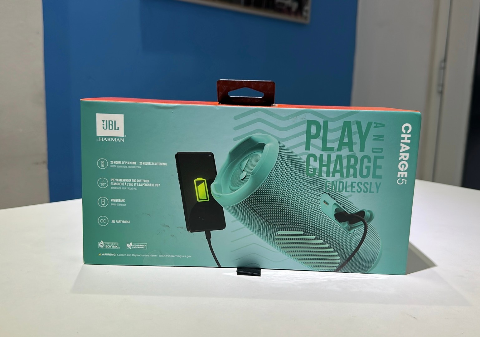 camaras y audio - Vendo Bocina JBL Charge 5 Nuevas en su Caja, 100% Originales, RD$ 9,600 NEG 2