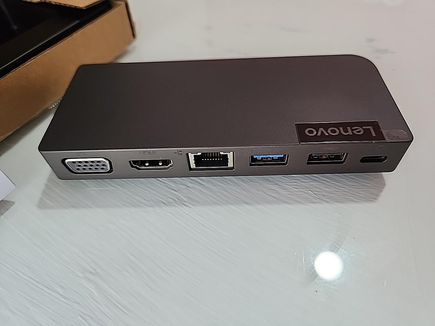 computadoras y laptops - 📌 Lenovo Powered USB-C Travel Hub – Hub USB-C Multipuerto 💻⚡ neg.

 2