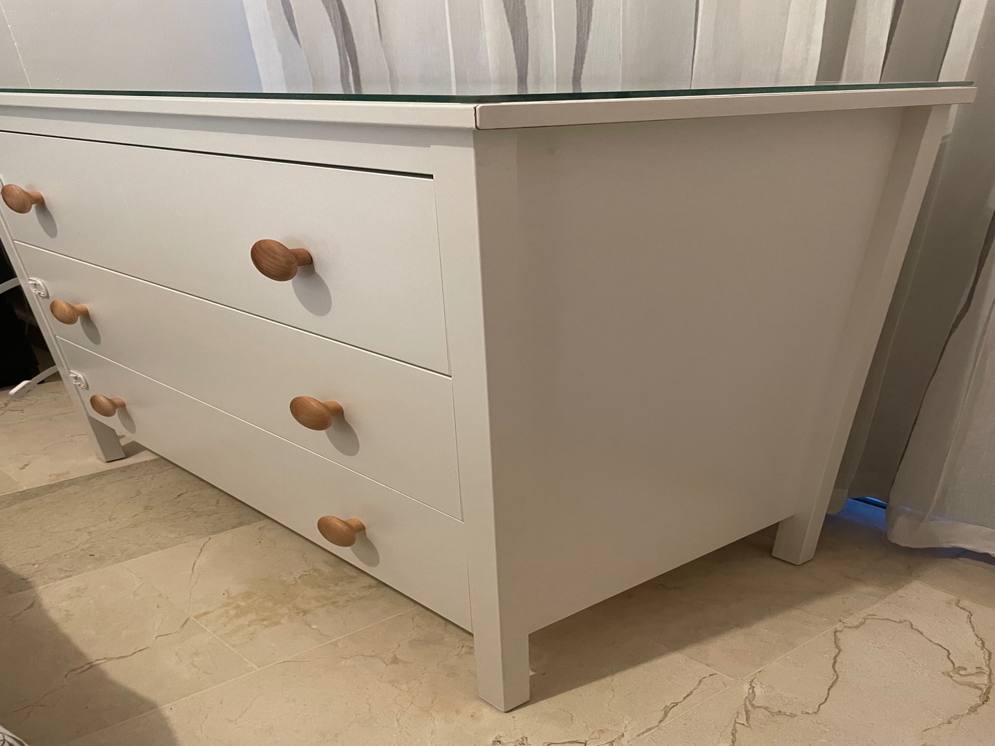 muebles y colchones - Gavetero blanco Ikea 1