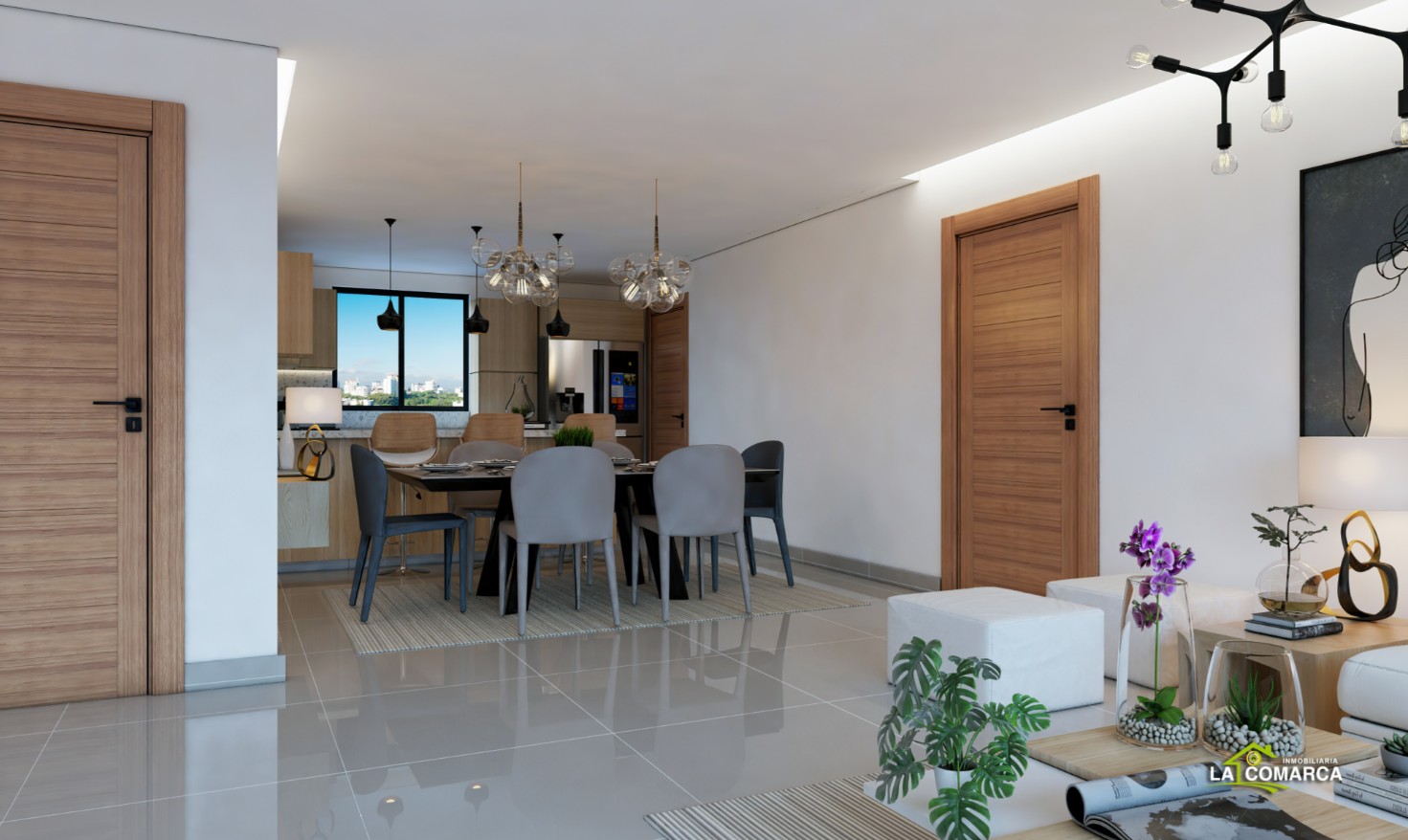 apartamentos - Apartamento amueblado en Santiago 3