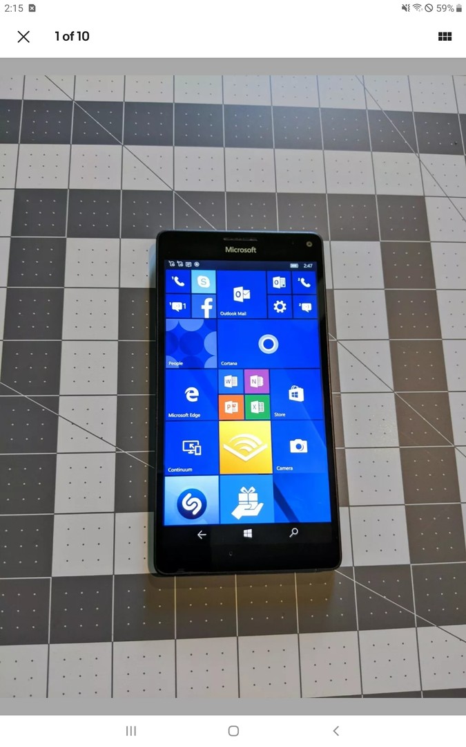 celulares y tabletas - Microsoft Lumia 950XL Dual Sim