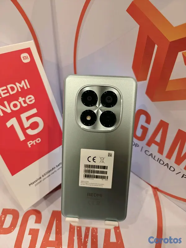 celulares y tabletas - REDMI NOTE 15 PRO 4G, 8GB RAM 256GB ROM 11
