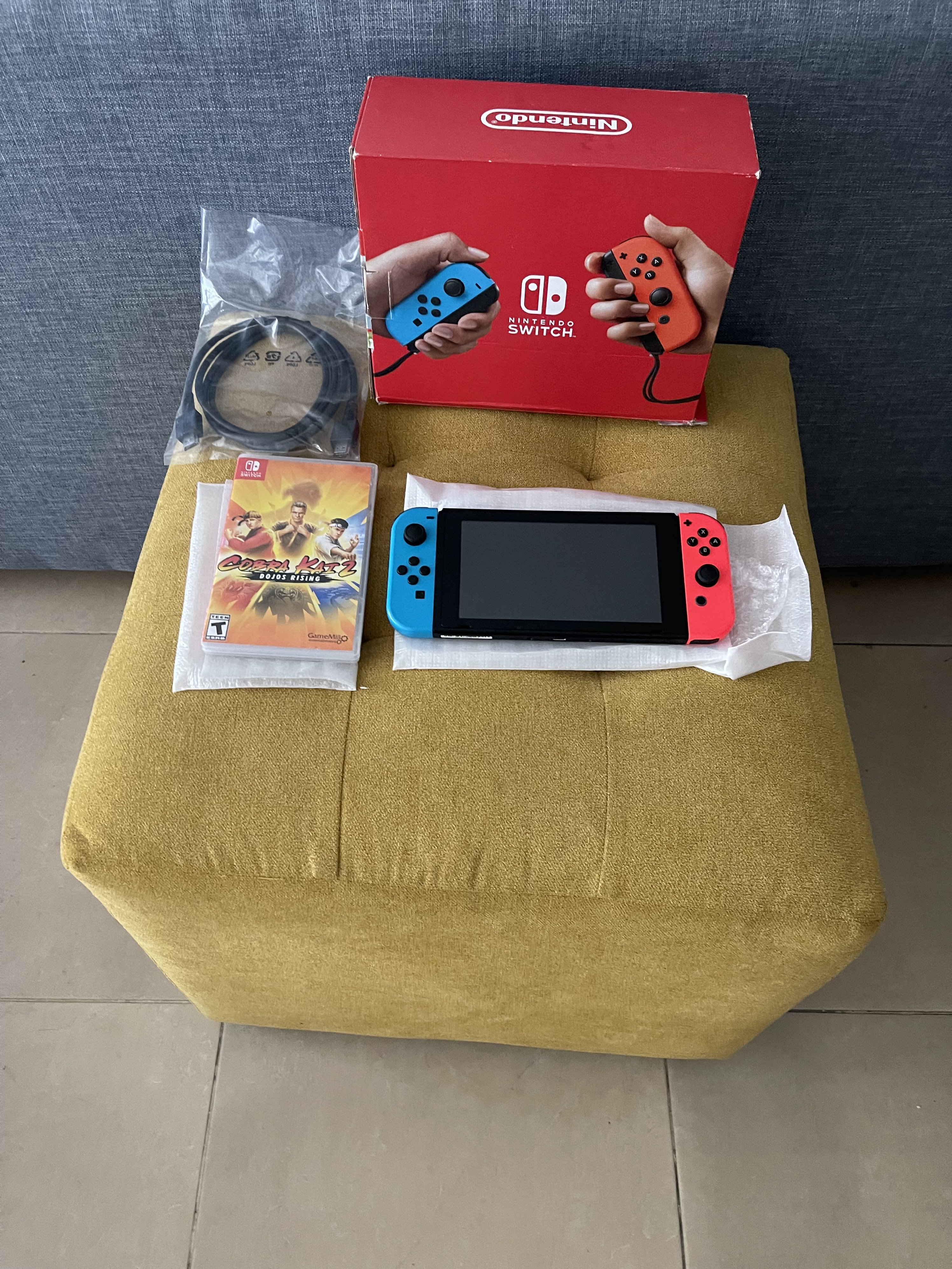 consolas y videojuegos - ventas Nintendo switch nuevo con un juego  9