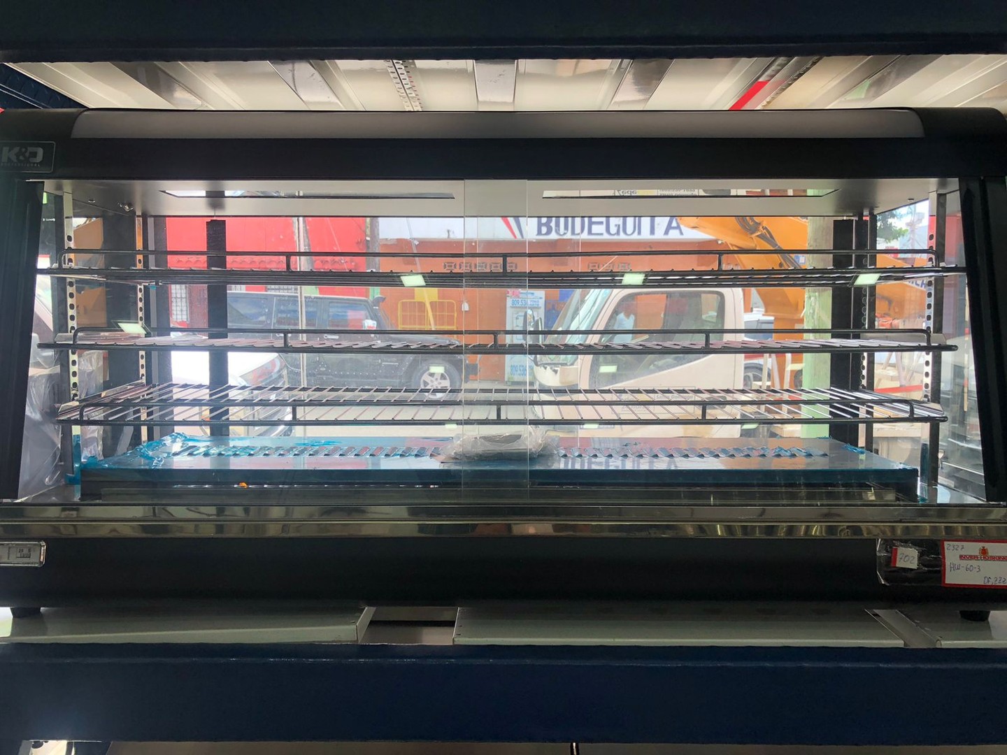 equipos profesionales - Vitrina Caliente Profesional K&D 48"  1