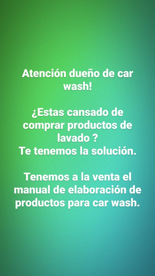 servicios profesionales - Atención dueños de car wash o emprendedores