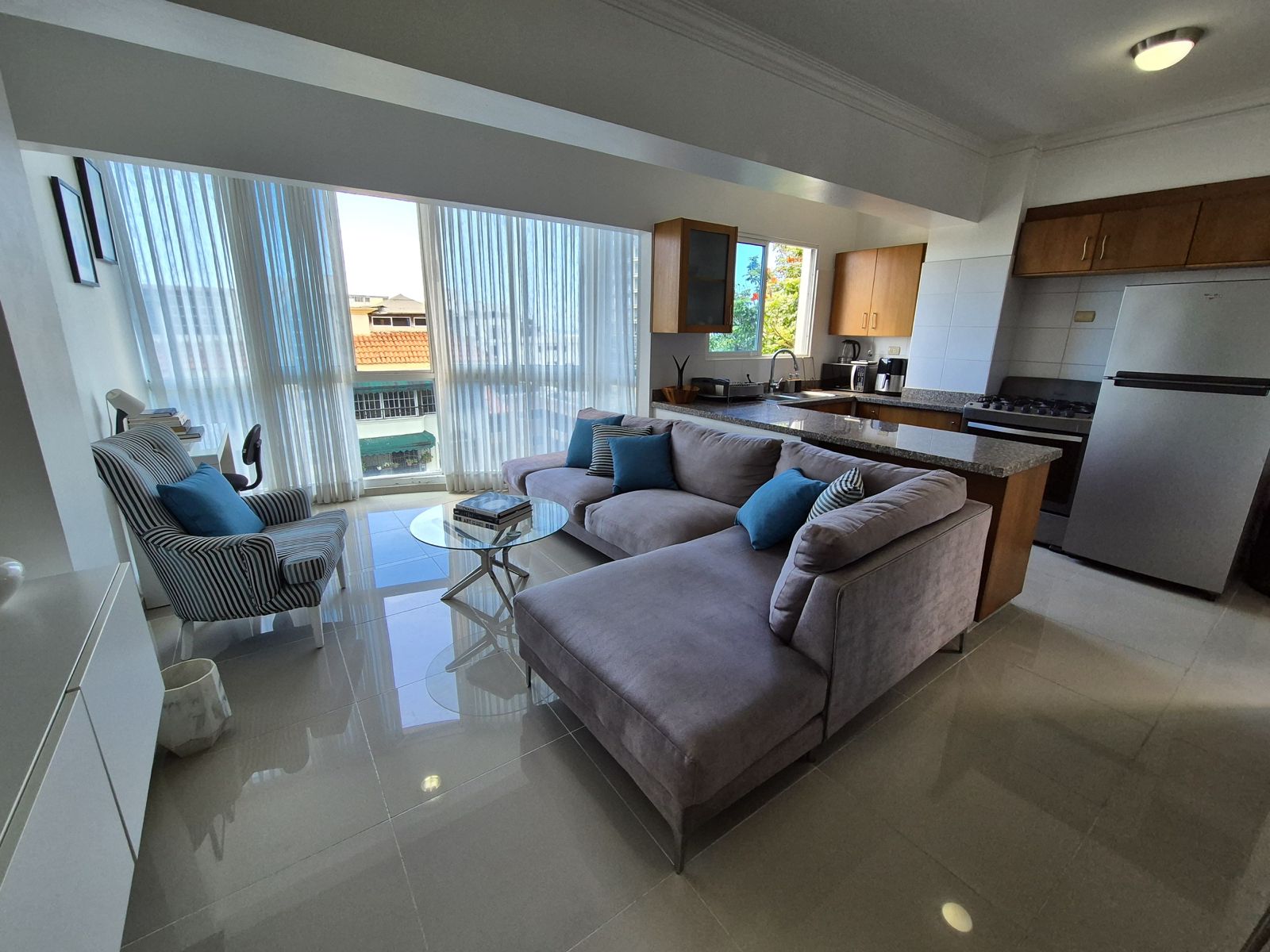 apartamentos - Apartamento Amueblado en Alquiler en Naco 3