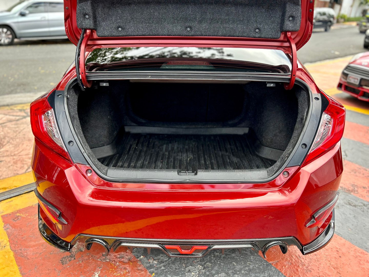 carros - Honda Civic EX Rojo 2019 2