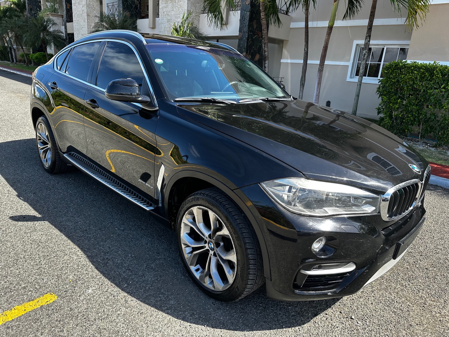 jeepetas y camionetas - BMW X6 30D 2016 negro 1