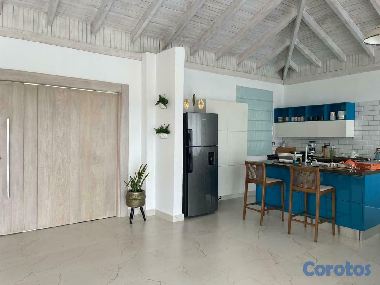 casas vacacionales y villas - Villa en venta a pocos minutos de la ciudad totalmente Amueblada- Lomas Lindas 10