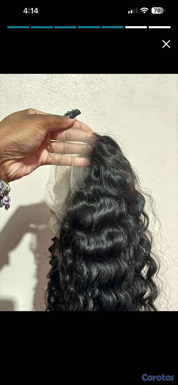 joyas, relojes y accesorios - Peluca de cabello humano rizada frontal HD 250 de densidad y 30 pulgadas 5