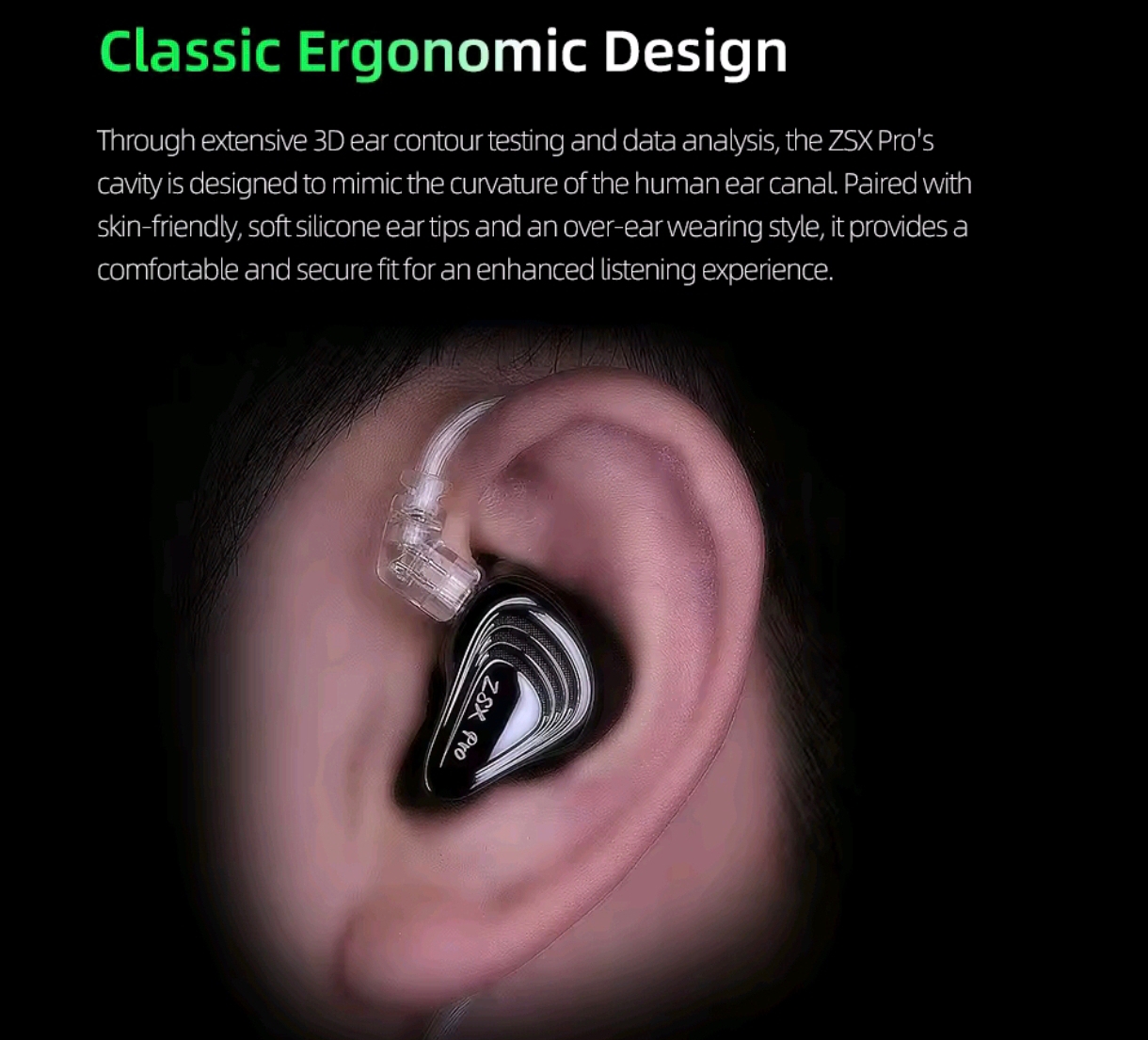 accesorios para electronica - KZ ZSX PRO para músicos y Gamers / monitor profesional in-ears

 7