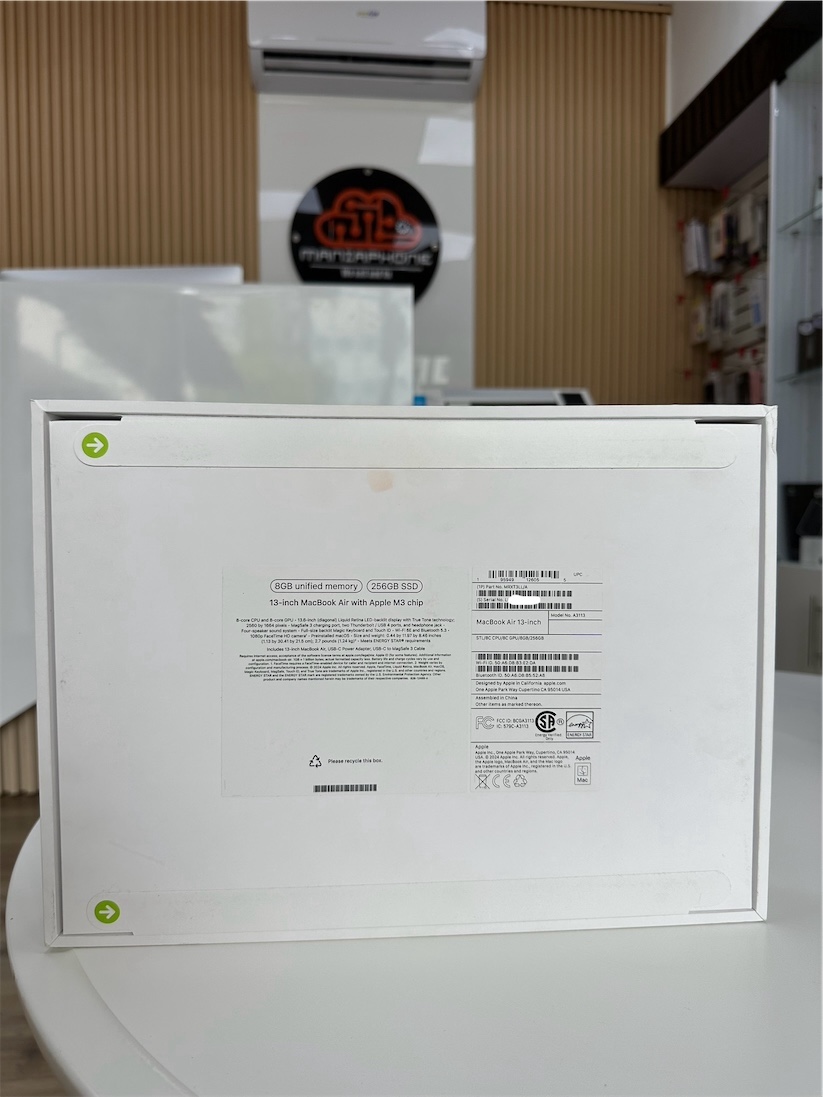 computadoras y laptops - MacBook Air 13.6” Chip M3 256GB RAM 8GB Nuevas Selladas  2