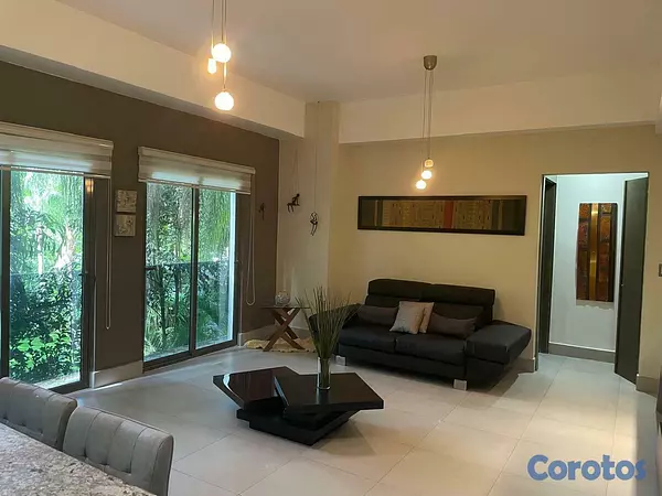 apartamentos - Apartamento en Alquiler en Piantini Amueblado de U 4