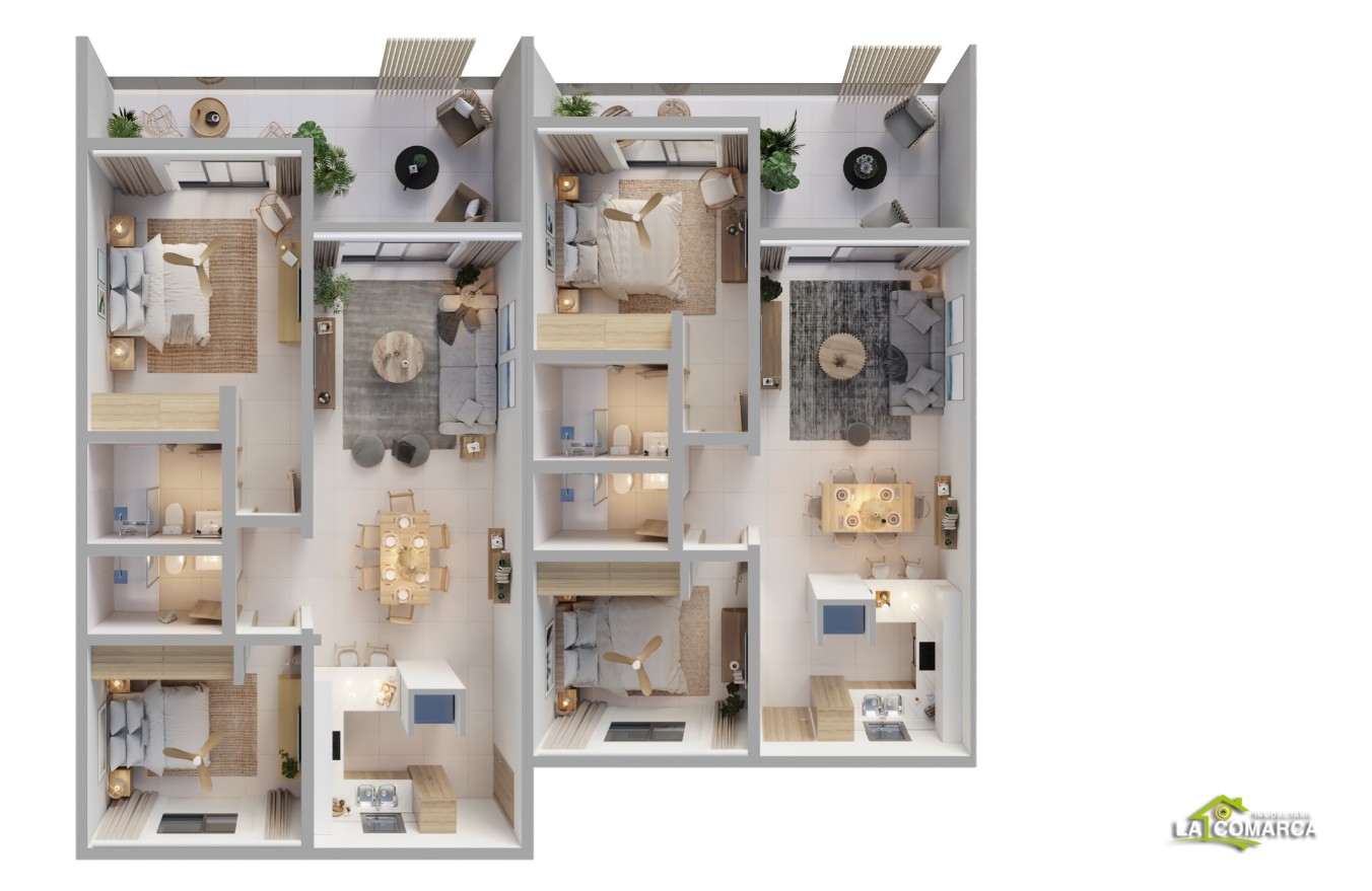 apartamentos - Apartamento en Venta en Bávaro 9