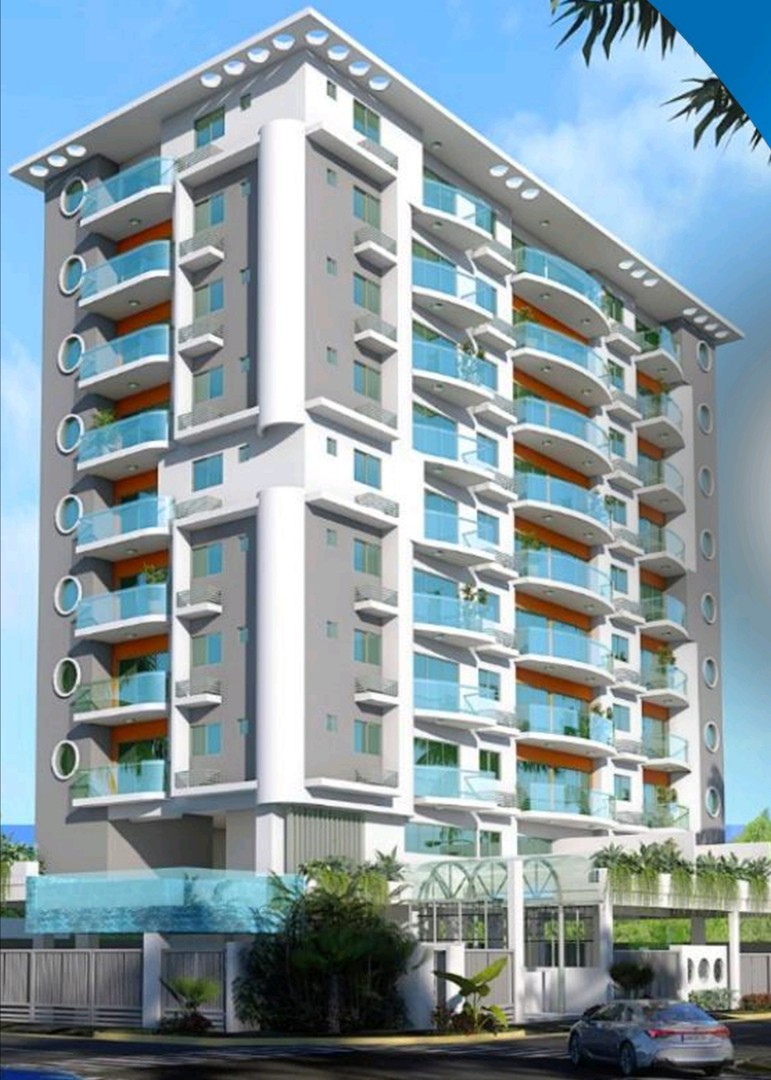 apartamentos - Se vende apartamento nuevo a estrenar piso alto con terraza en Evaristo Morales