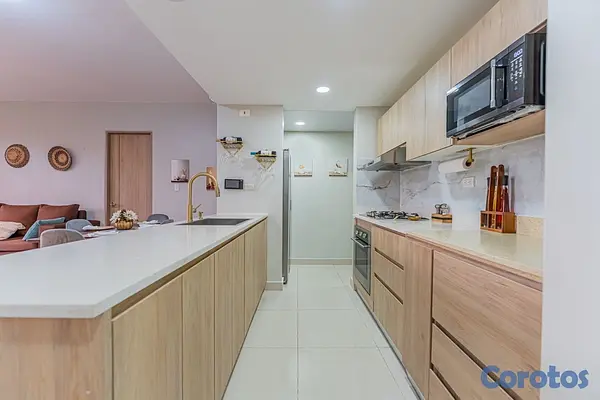 apartamentos - Apartamento en venta en Santiago amueblado cerca d 3