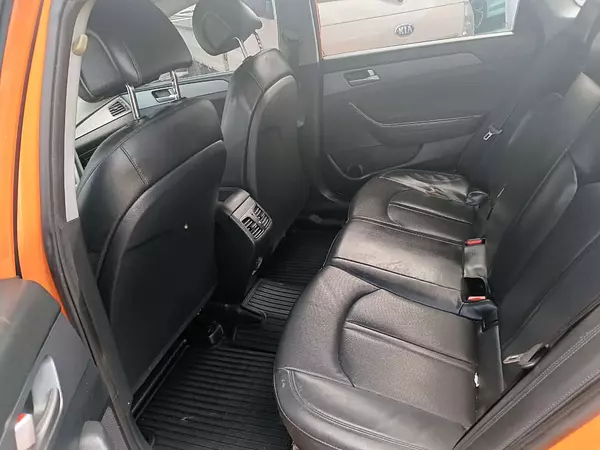 carros - HYUNDAI SONATA LF 2018 NARANJA 7