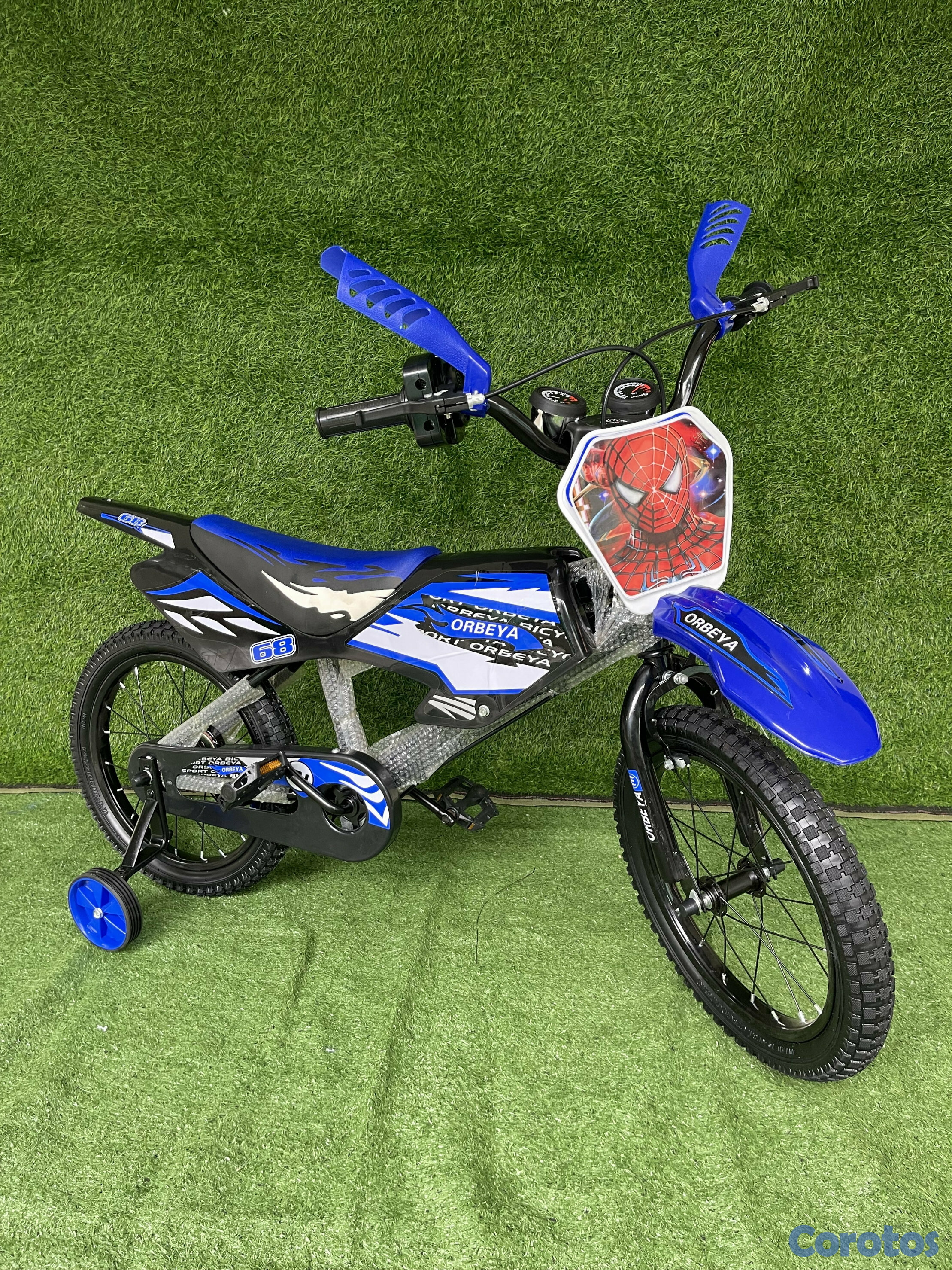 juguetes - Bicicletas  tipo motocross con sonido para niños 3-10 años Nuevas taza ancha  4