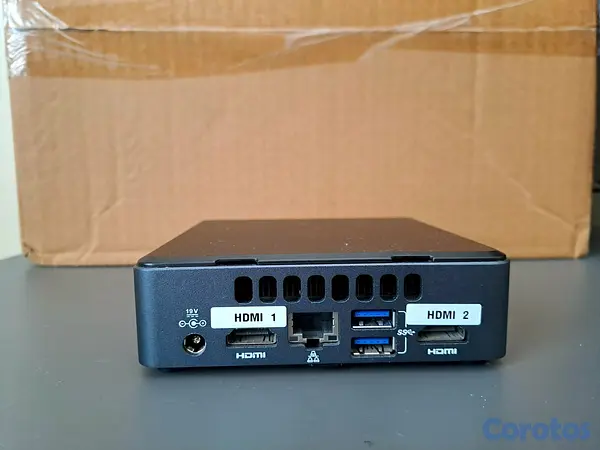 computadoras y laptops - Mini PC Intel NUC i3 16gb ddr4 256gb ssd m.2 nvme 3
