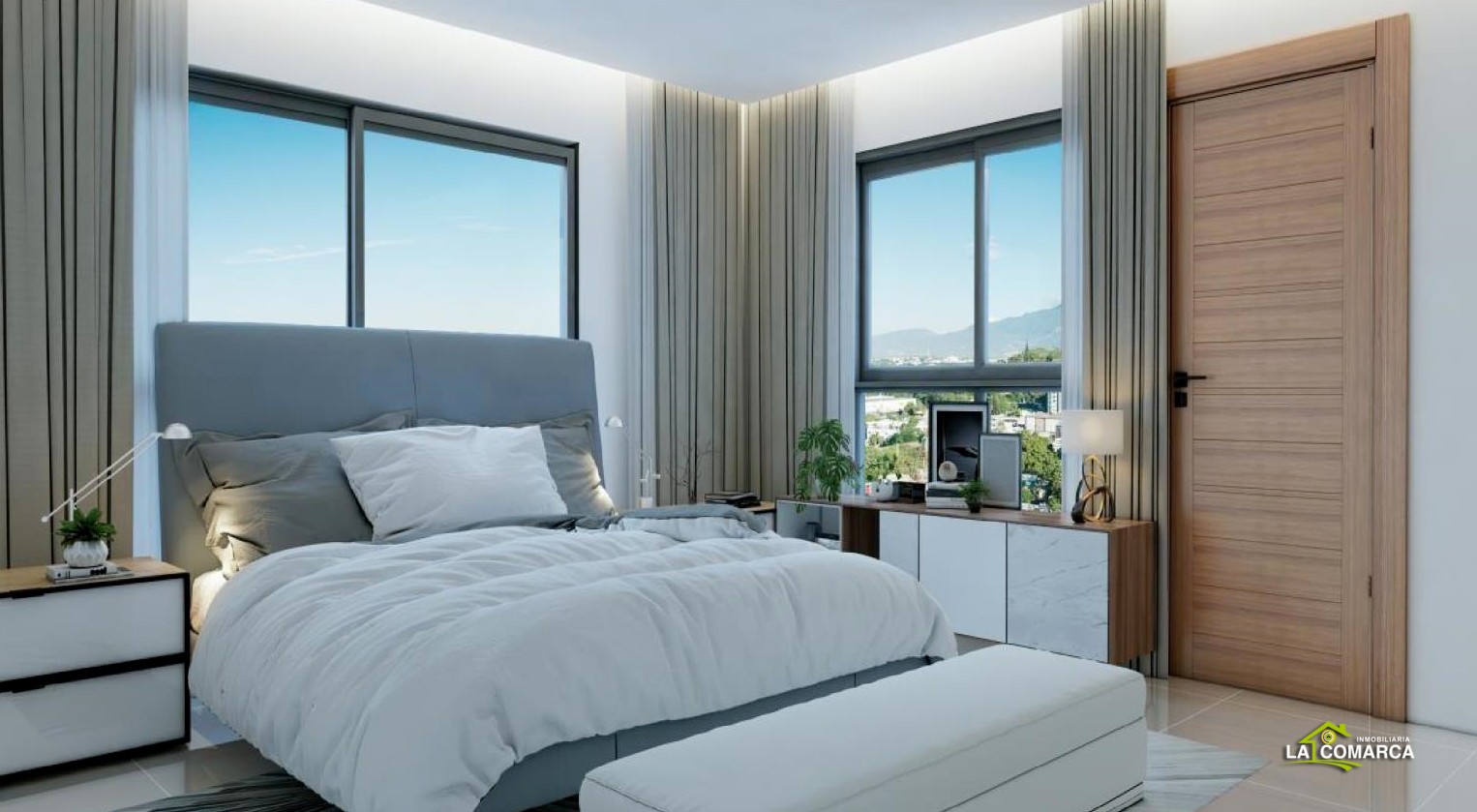 apartamentos - Apartamento amueblado en Santiago 5