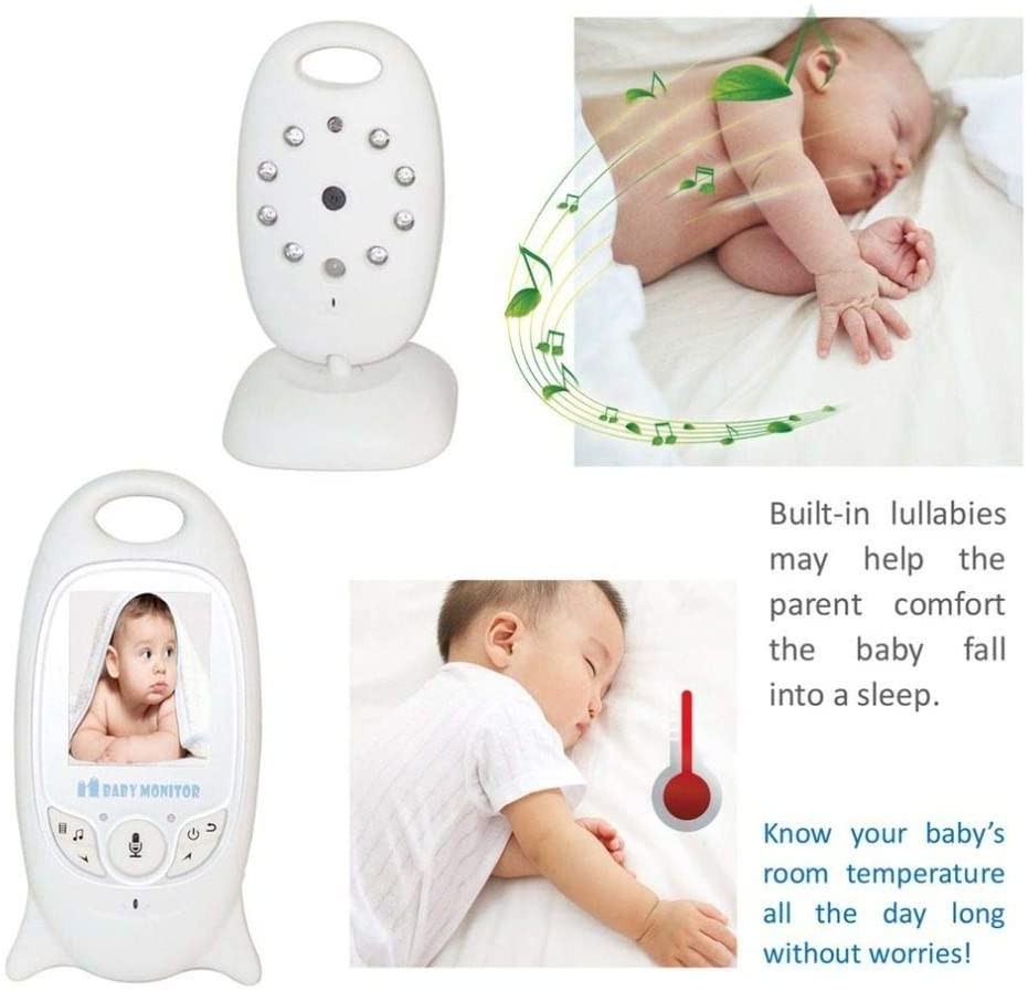 otros electronicos - Monitor para bebe Digital inalámbrico babyphone camara para bebe visión nocturna 2