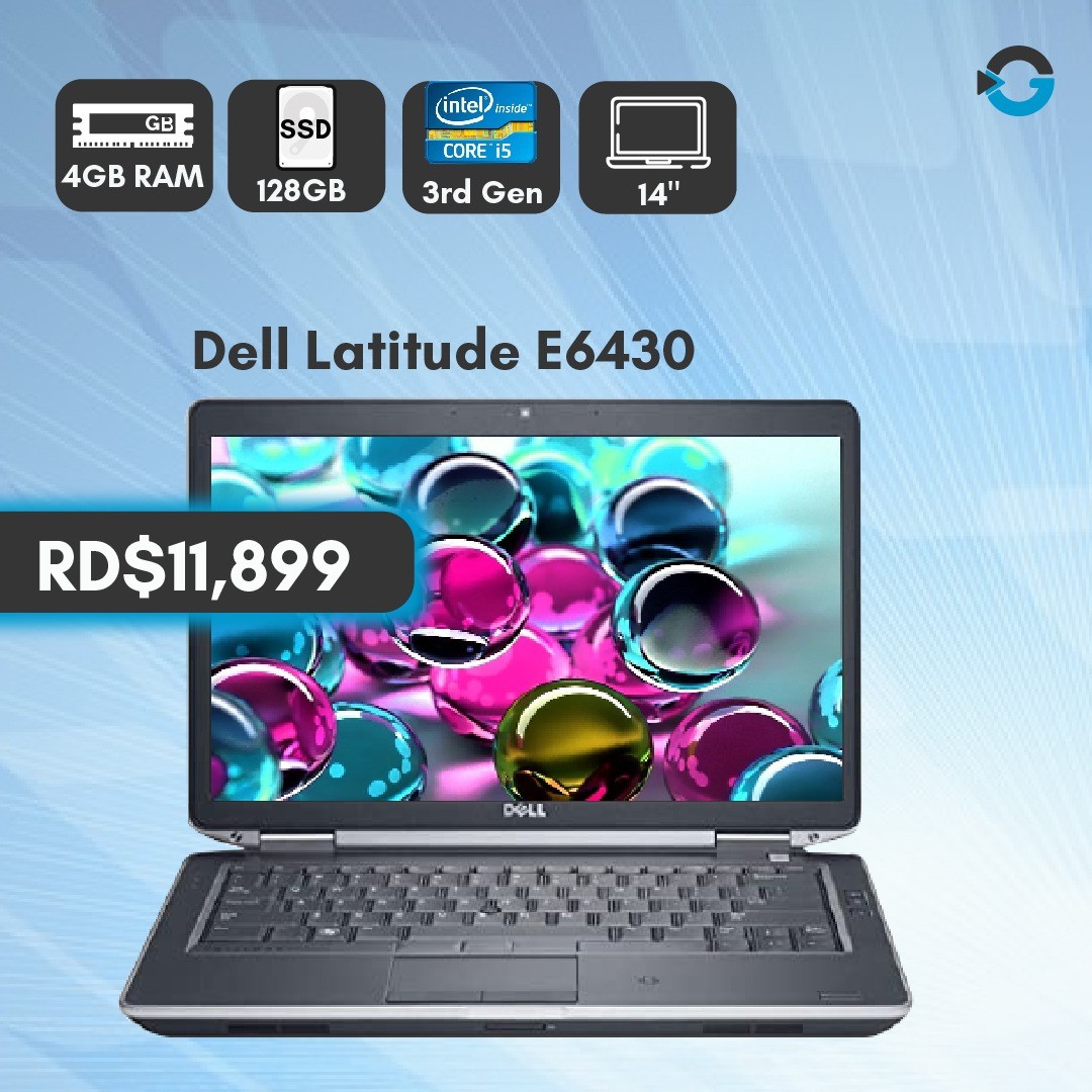 computadoras y laptops - Laptop Dell Latitude E6430 (Incluye Mouse) Core i5-3230MUM