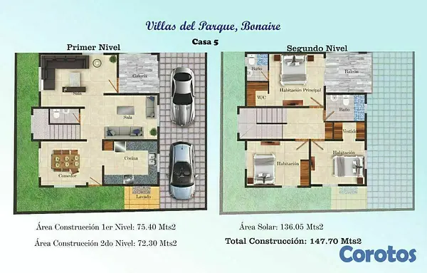 casas - Villas bonaire, alma rosa II 2