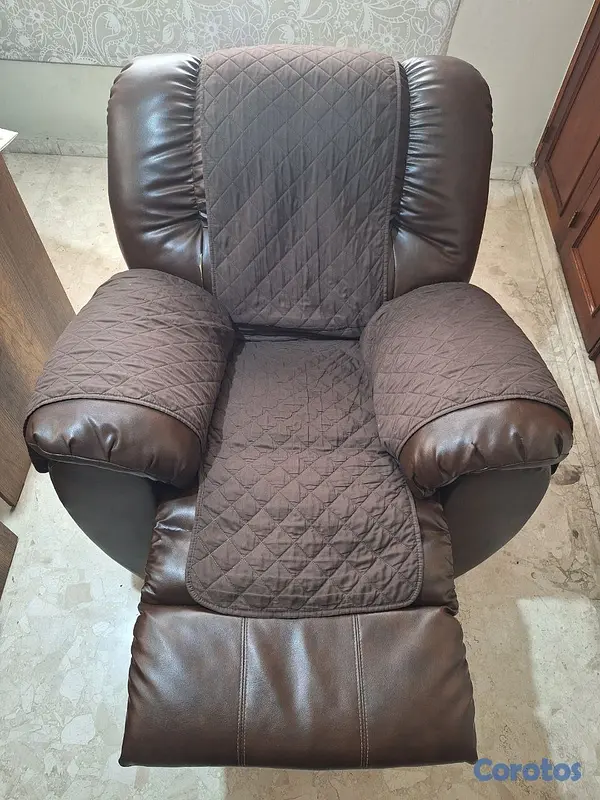 muebles y colchones - Sillón Reclinable Funcional con Forro Protector 6