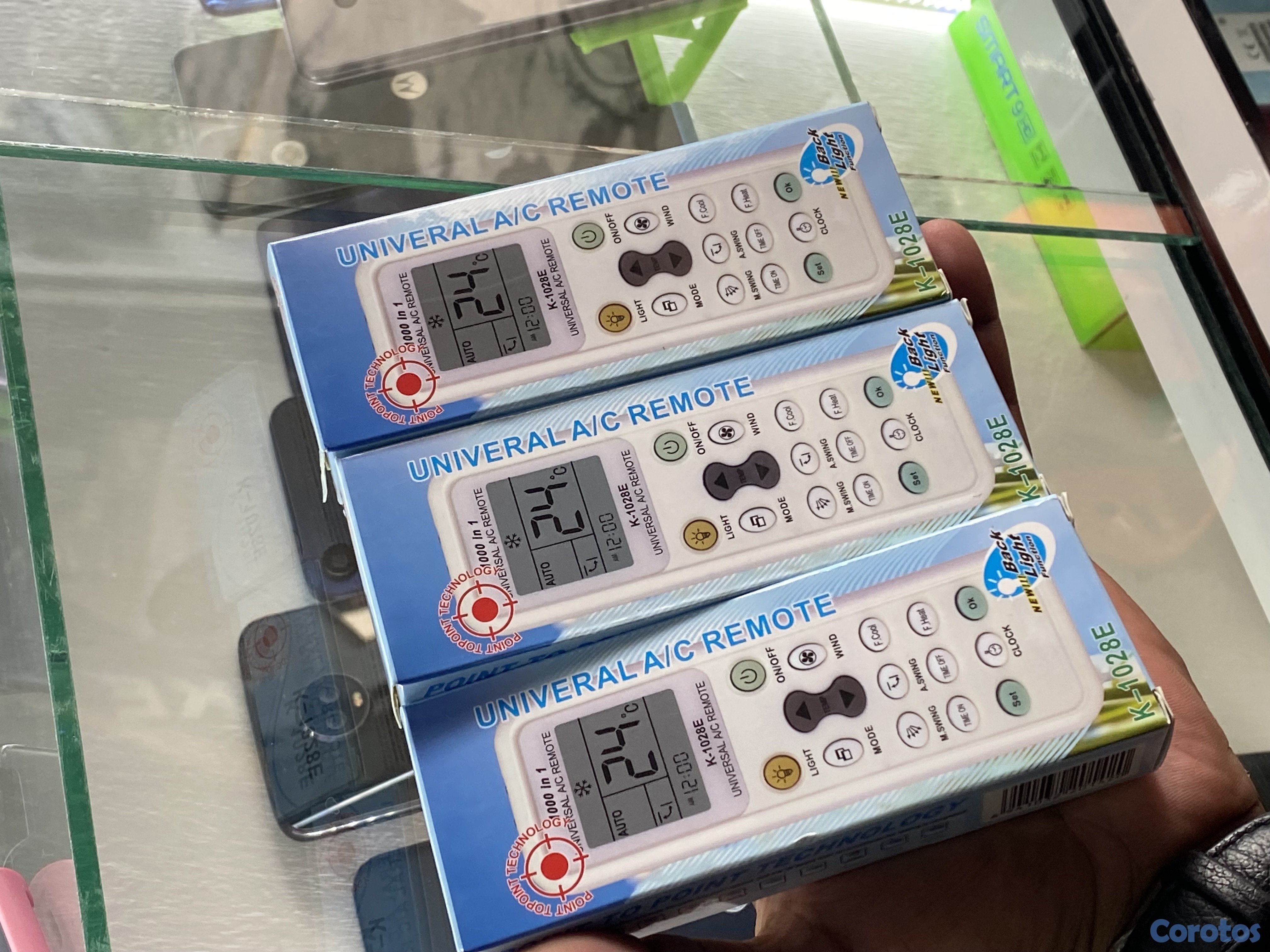 accesorios para electronica - control de aire acondicionado universal  1