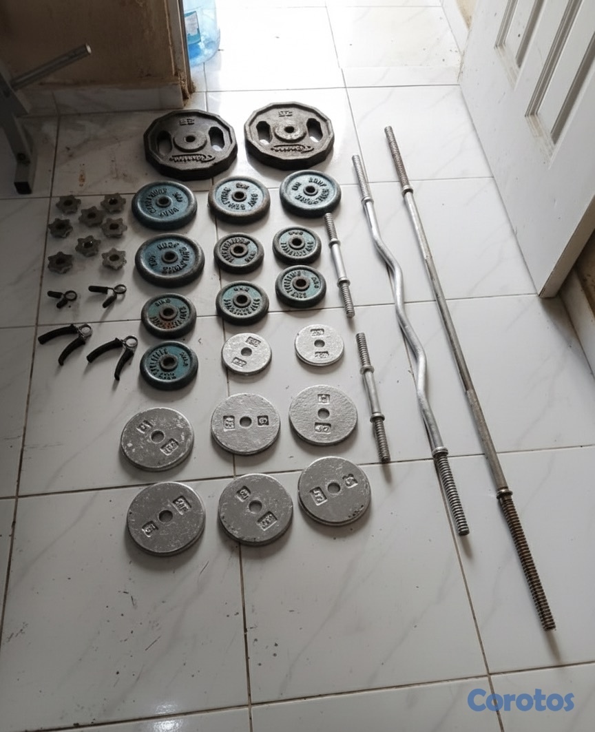 Artículos Deportivos - Equipo de entrenamiento (gimnasio) en casa.  4