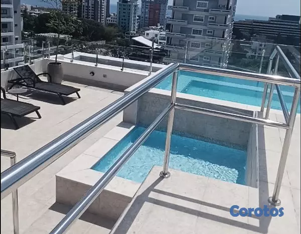 apartamentos - Bella Vista Lujosa Torre con excelentes areas 2hab 2