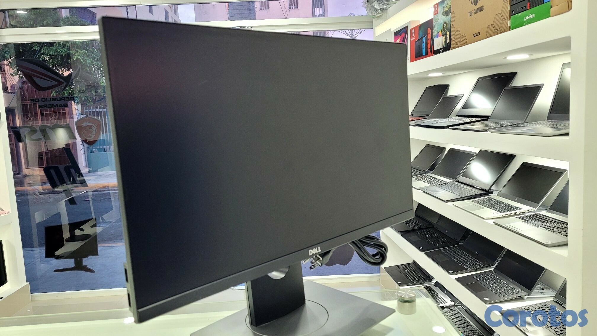 computadoras y laptops - Monitor Dell 24 Pulg Sin Bordes hdmi full 1080p 1