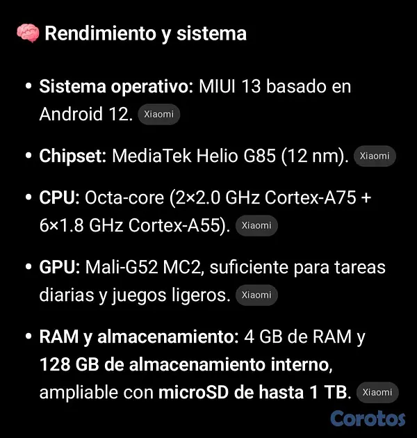celulares y tabletas - 📱 ¡Xiaomi Redmi 12C: Gran Almacenamiento y Batería 7