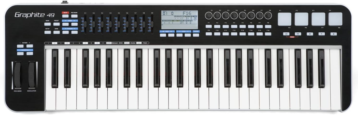 instrumentos musicales - Samson Graphite 49 USB MIDI Controller 2