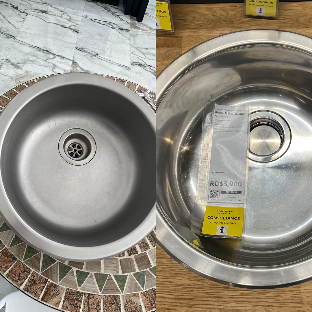 cocina - Vendo Fregadero una pila(RD$2,800) y 1 llave con discos cerámicados(RD$3,400)