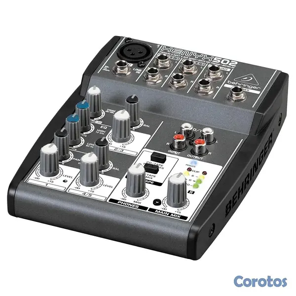 camaras y audio - MEZCLADORA BEHRINGER XENYX 502 2