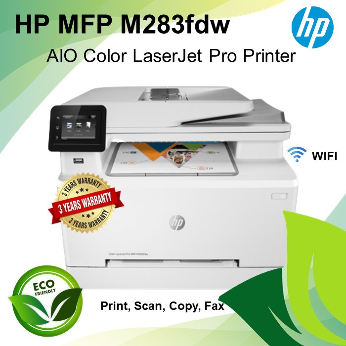 impresoras y scanners - IMPRESORA LASER A COLOR WI-FI,DUPLEX,HP LASERJET PRO M283FDW,SCANER,COPIADO,FAX 0