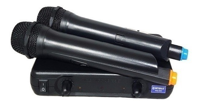 accesorios para electronica - kit 2 microfonos Karaoke Profesional inalambricos microfono 3