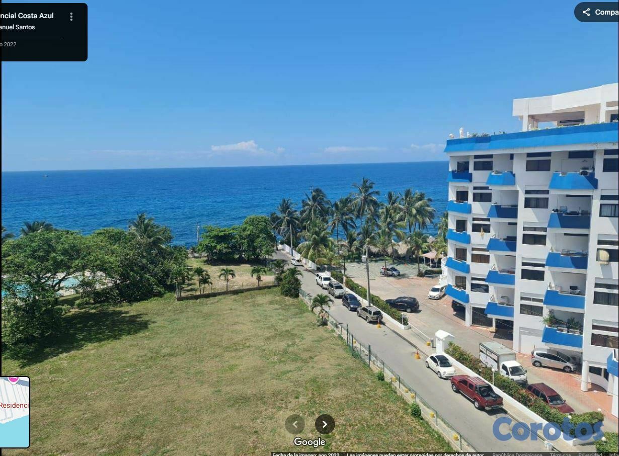 solares y terrenos - Solar en Costa Azul Vista al mar malecon se aporta 1