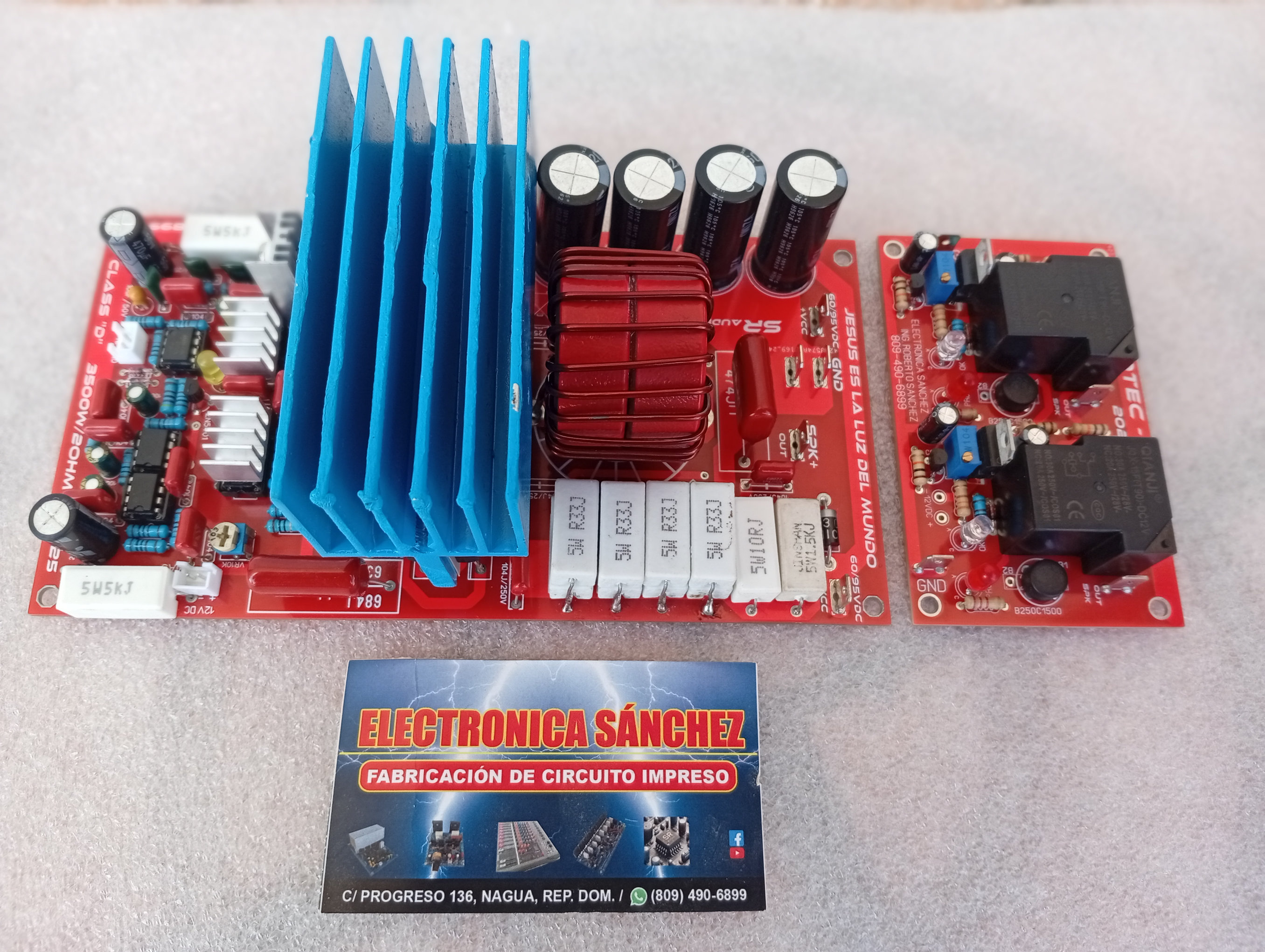 plantas e inversores - tarjeta de audio, clase D para fabricar tu propio amplificado 3500 watts RMS. 5