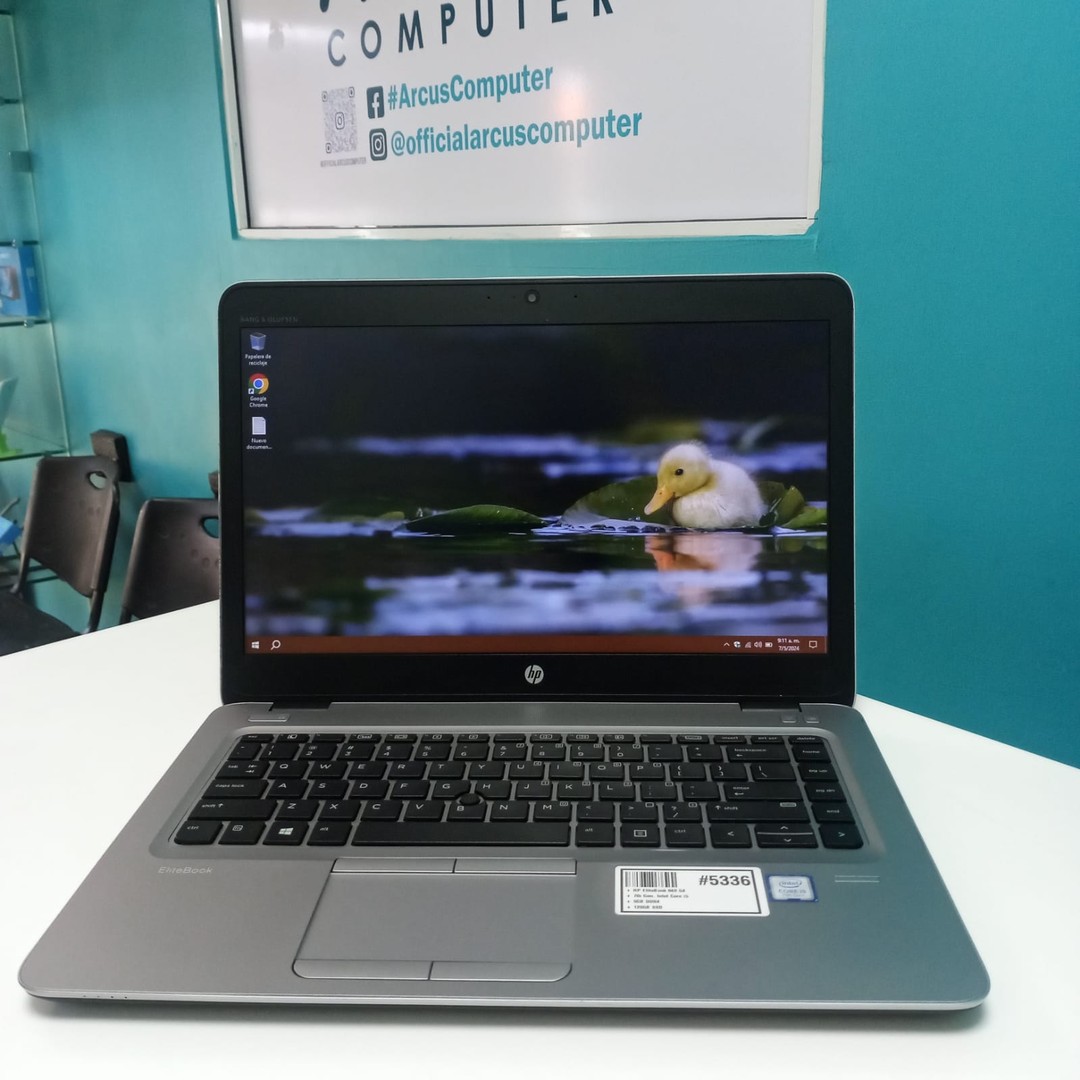 computadoras y laptops - Laptop, HP EliteBook 840 G4 / 7th Gen, Intel Core i5 / 8GB DDR4 / 128GB SSD

